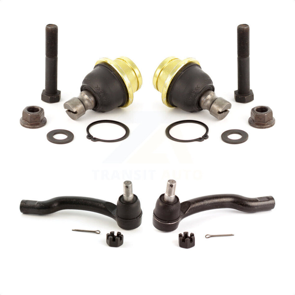 Front Suspension Ball Joint And Tie Rod End Kit For Nissan Frontier Pathfinder Xterra KTR-102519 by TOR