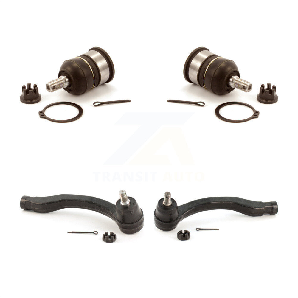 Front Suspension Ball Joint And Tie Rod End Kit For Honda Civic CR-V Acura Integra del Sol EL KTR-102543 by TOR