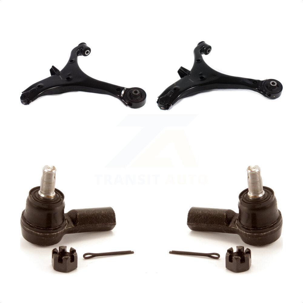 Front Suspension Control Arm And Tie Rod End Kit For Honda Element KTR-102554 by TOR