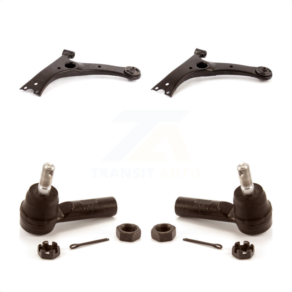 Front Suspension Control Arm And Tie Rod End Kit For 2003-2008 Toyota Matrix Pontiac Vibe KTR-102558 by TOR