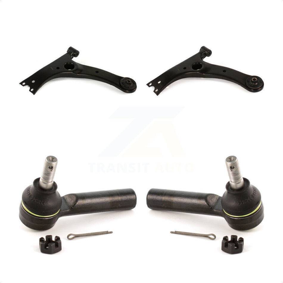 Front Suspension Control Arm And Tie Rod End Kit For Toyota Corolla Matrix KTR-102565 by TOR