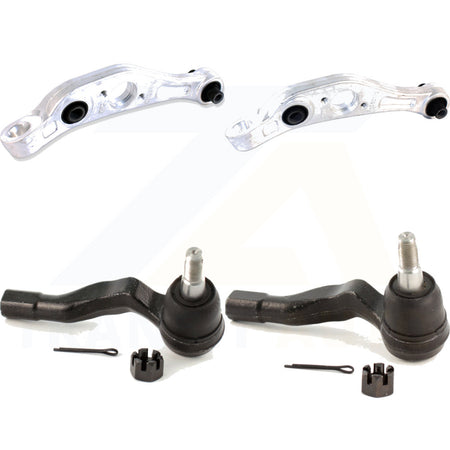 Front Suspension Control Arm And Tie Rod End Kit For 2005-2006 INFINITI G35 AWD KTR-102575 by TOR