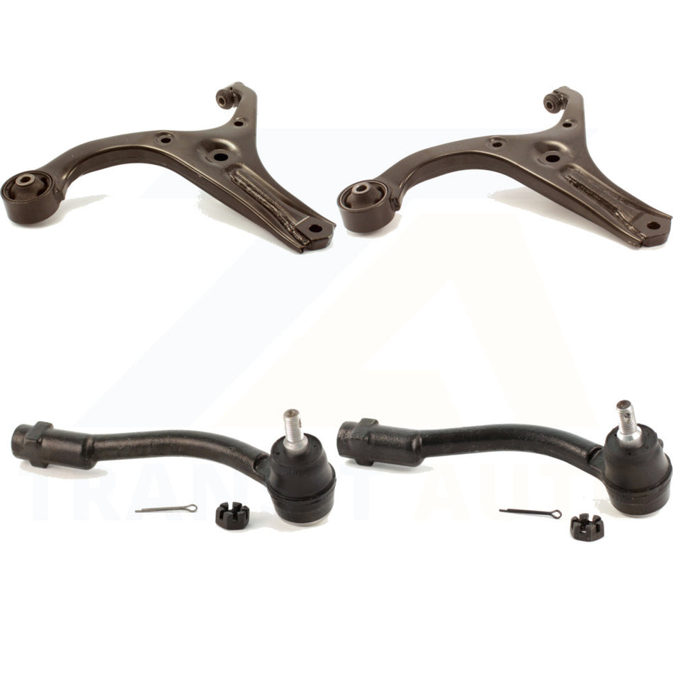 Front Suspension Control Arm And Tie Rod End Kit For 2006-2011 Kia Rio Rio5 KTR-102588 by TOR