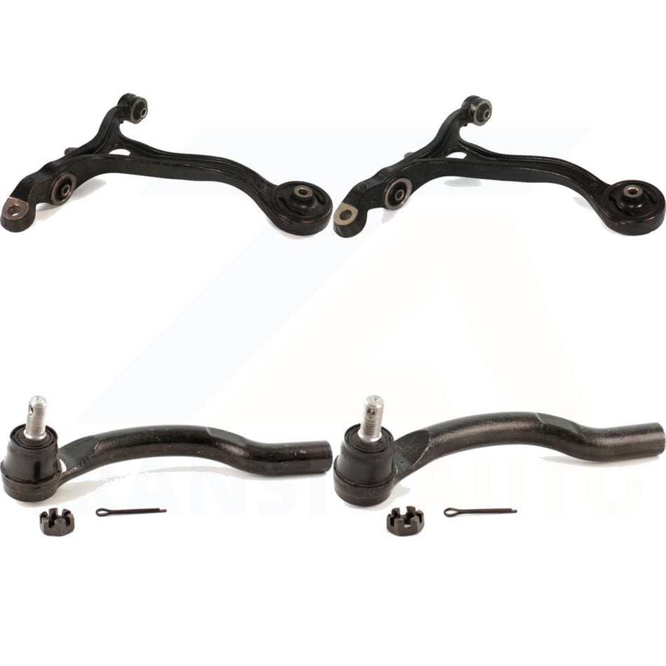 Front Suspension Control Arm And Tie Rod End Kit For Honda Accord Acura TSX KTR-102590 by TOR