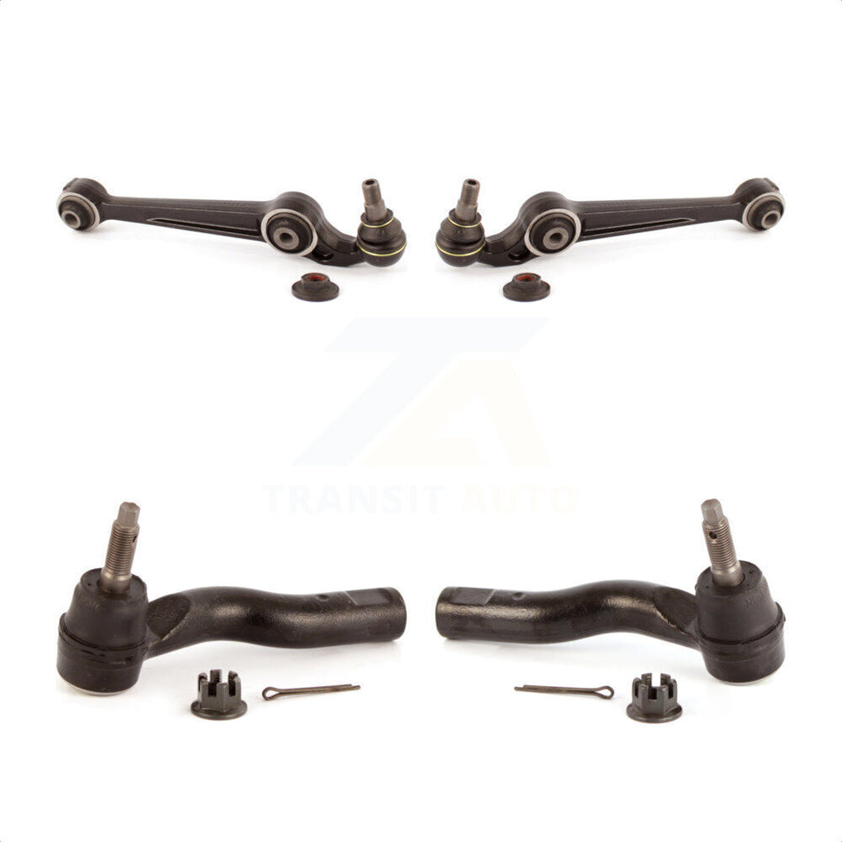 Front Suspension Control Arm Assembly And Tie Rod End Kit For Ford Fusion Lincoln MKZ Mercury Milan KTR-102607 by TOR