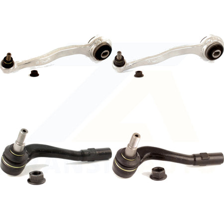 Front Suspension Control Arm Assembly And Tie Rod End Kit For Mercedes-Benz C230 C240 C320 CLK350 C280 CLK320 CLK500 SLK350 SLK280 SLK300 C350 SLK55 AMG CLK550 CLK55 C32 C55 CLK63 KTR-102609 by TOR