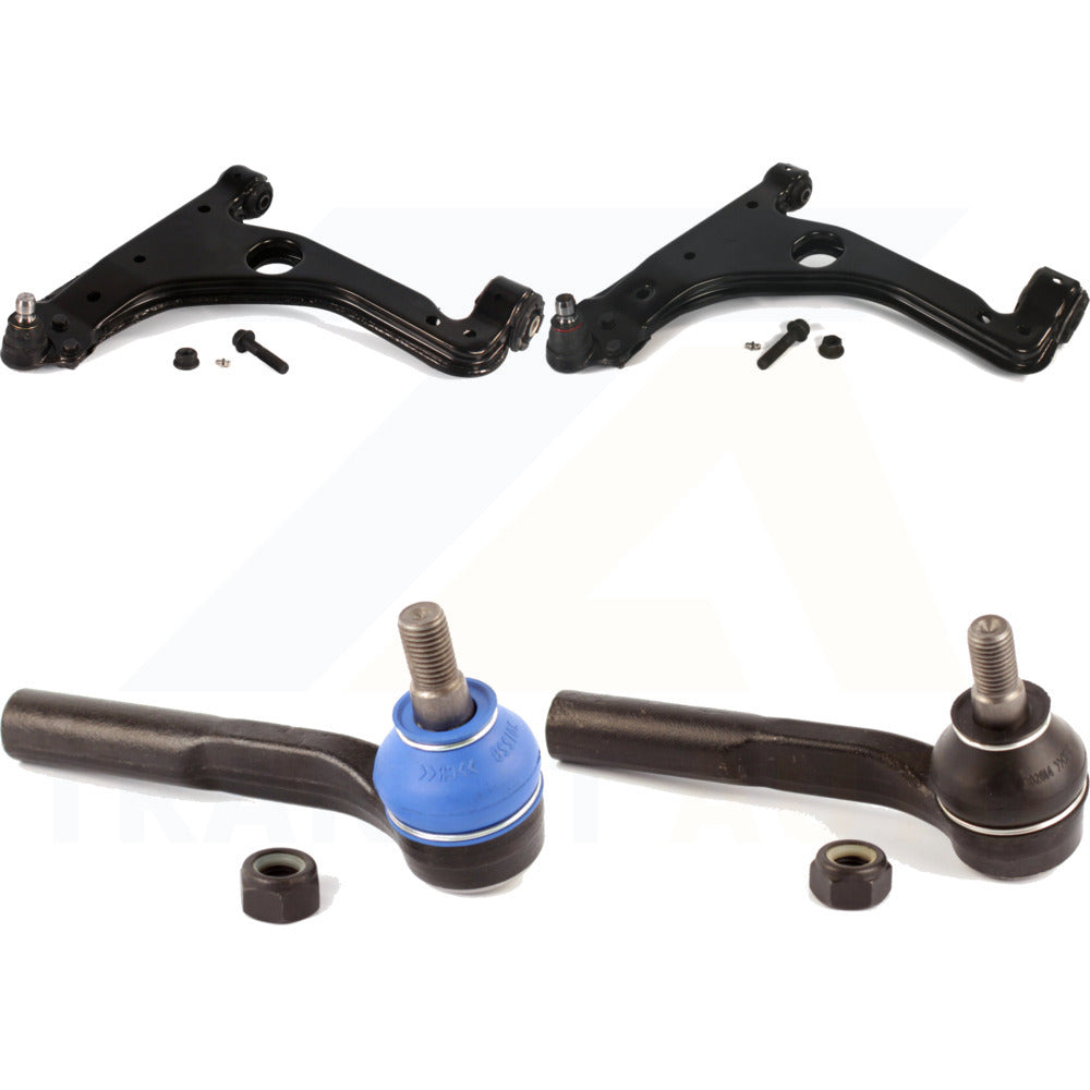 Front Suspension Control Arm Assembly And Tie Rod End Kit For 2008-2009 Saturn Astra KTR-102631 by TOR