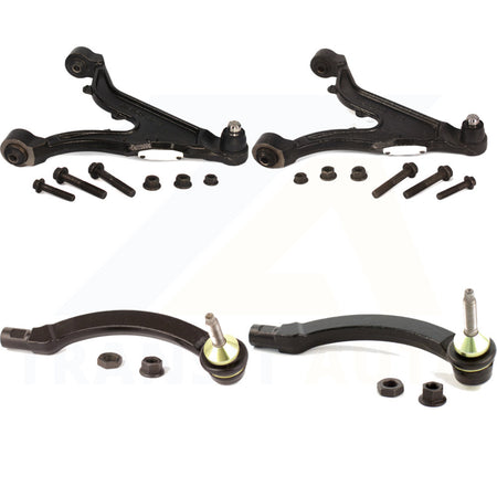 Front Suspension Control Arm Assembly And Tie Rod End Kit For Volvo V70 KTR-102634 by TOR