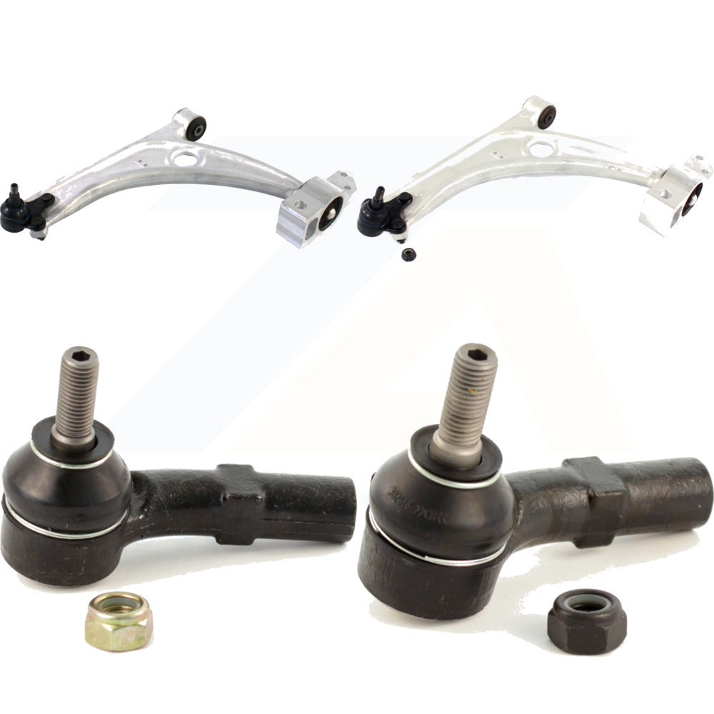 Front Suspension Control Arm Assembly And Tie Rod End Kit For 2006 Volkswagen Passat KTR-102655 by TOR