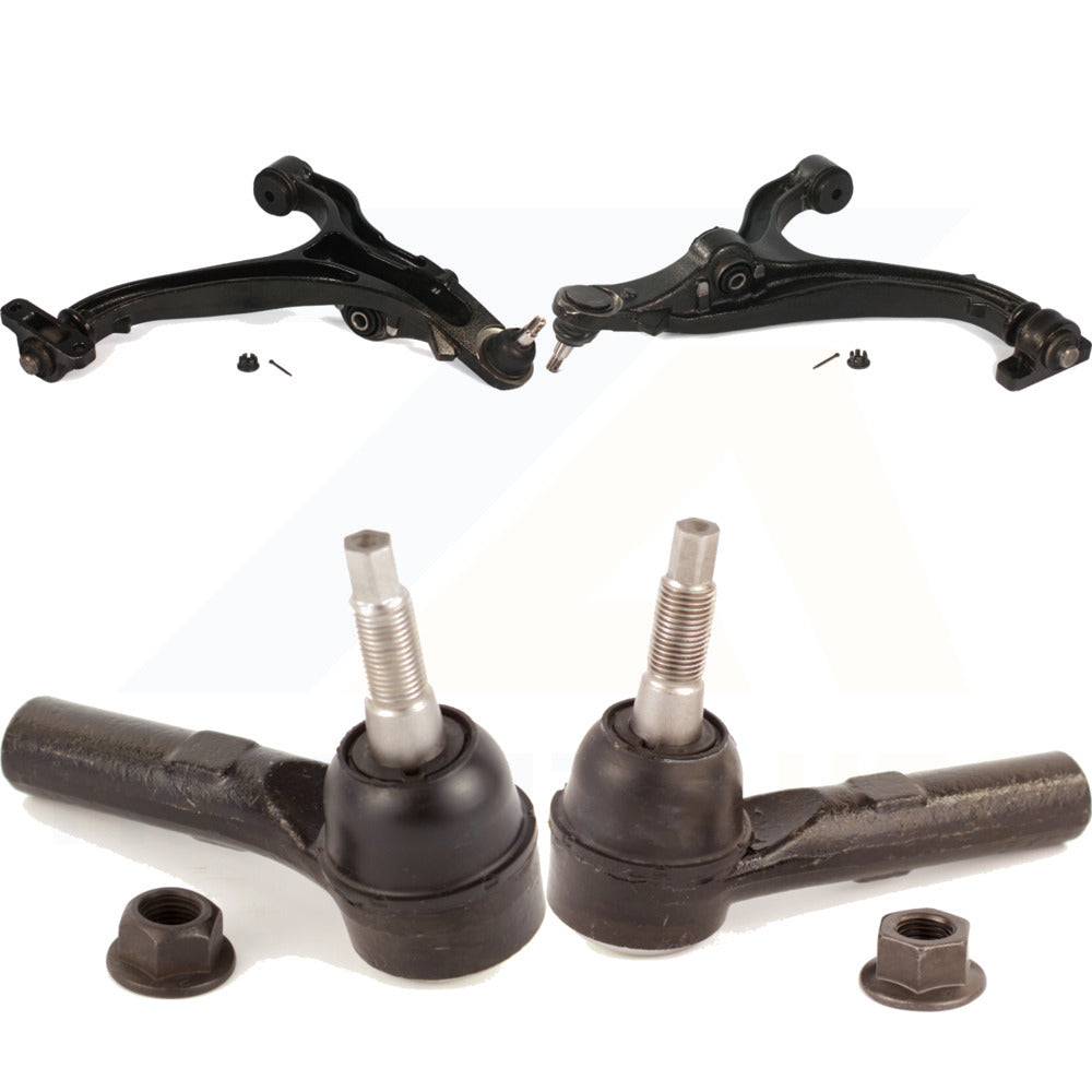 Front Suspension Control Arm Assembly And Tie Rod End Kit For Jeep Grand Cherokee Commander KTR-102668 by TOR