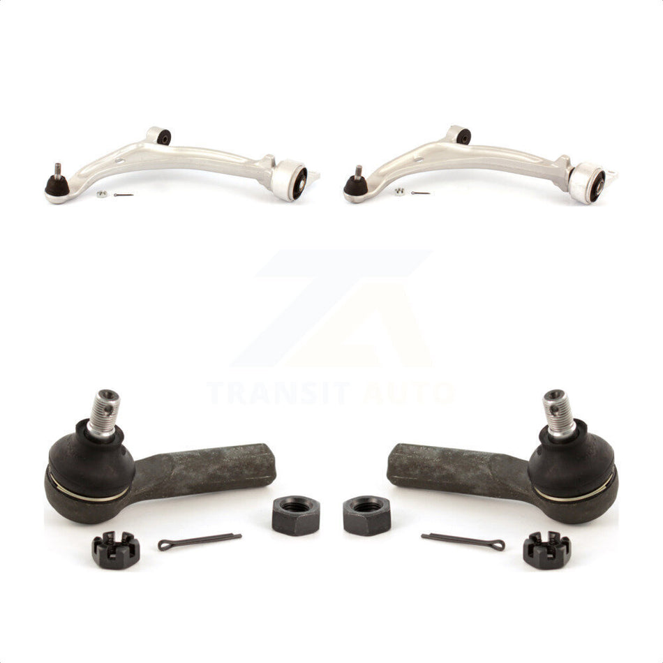 Front Suspension Control Arm Assembly And Tie Rod End Kit For 2005-2006 Nissan Altima KTR-102722 by TOR