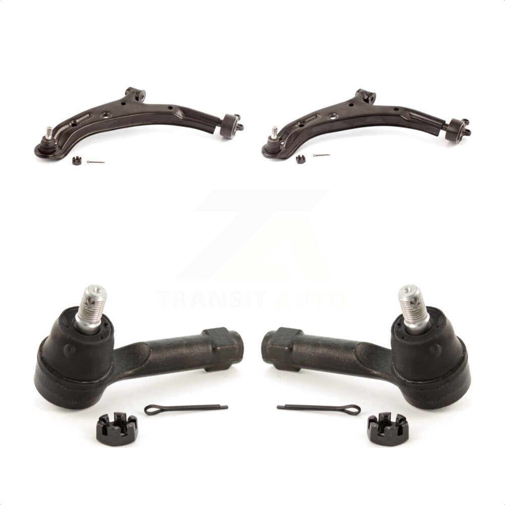 Front Suspension Control Arm Assembly And Tie Rod End Kit For Nissan Sentra KTR-102744 by TOR