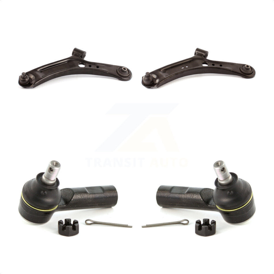 Front Suspension Control Arm Assembly And Tie Rod End Kit For 2007-2013 Suzuki SX4 KTR-102770 by TOR