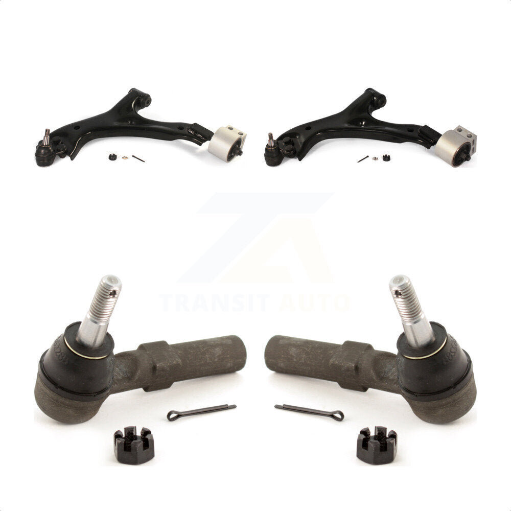 Front Suspension Control Arm Assembly And Tie Rod End Kit For Chevrolet Equinox Saturn Vue Pontiac Torrent KTR-102776 by TOR