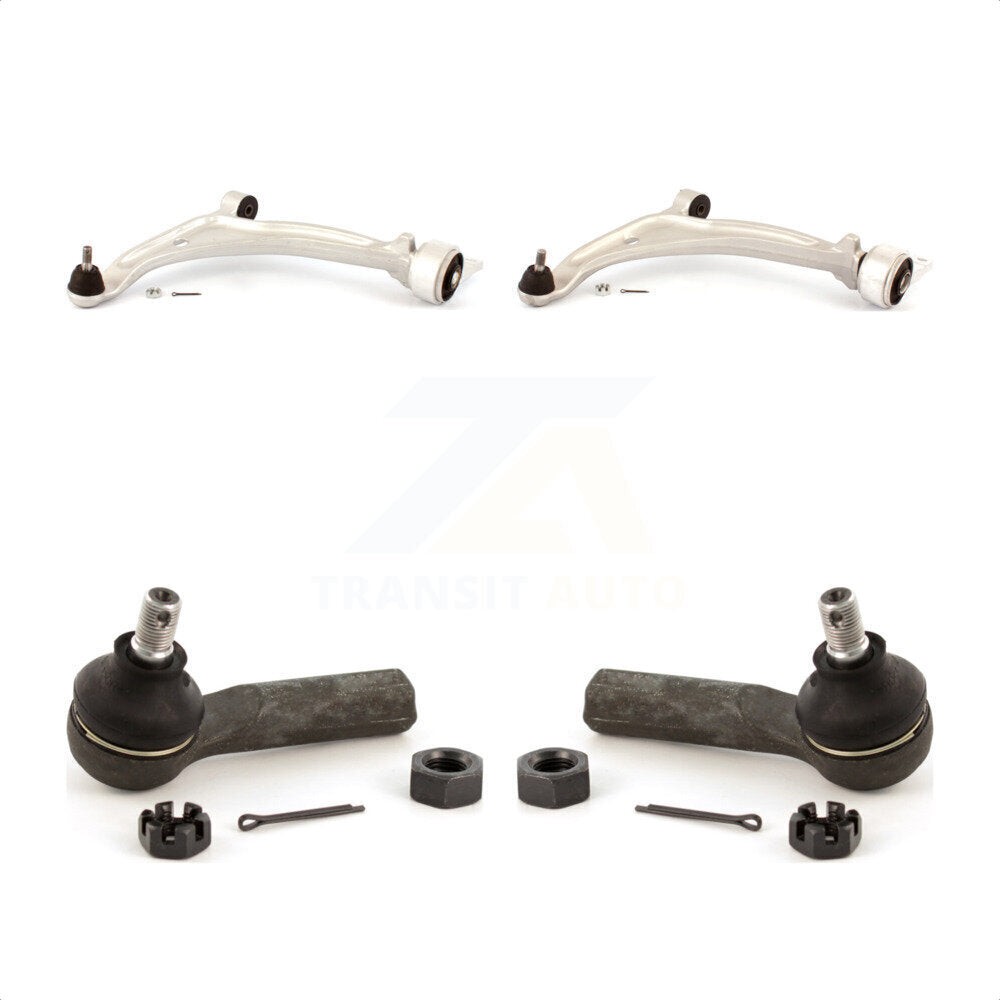 Front Suspension Control Arm Assembly And Tie Rod End Kit For 2005-2006 Nissan Altima KTR-102841 by TOR