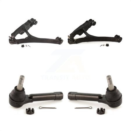 Front Suspension Control Arm Assembly And Tie Rod End Kit For Chevrolet Silverado 1500 GMC Tahoe Sierra Suburban Yukon Avalanche XL Cadillac Classic Escalade ESV EXT KTR-102866 by TOR