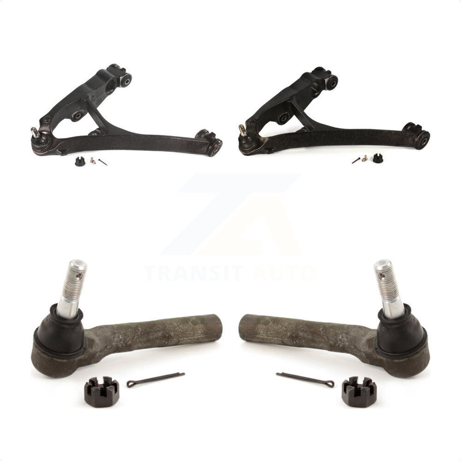 Front Suspension Control Arm Assembly And Tie Rod End Kit For Chevrolet Express 1500 2500 GMC Savana AWD KTR-102868 by TOR