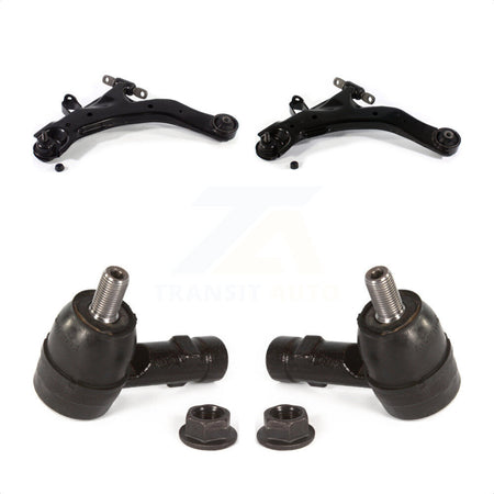 Front Suspension Control Arm Assembly And Tie Rod End Kit For Kia Spectra Hyundai Tiburon Spectra5 KTR-102879 by TOR