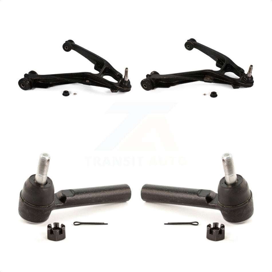 Front Suspension Control Arm Assembly And Tie Rod End Kit For Chevrolet Silverado 1500 GMC Sierra Tahoe Suburban Yukon Cadillac XL Avalanche Escalade ESV EXT KTR-102892 by TOR