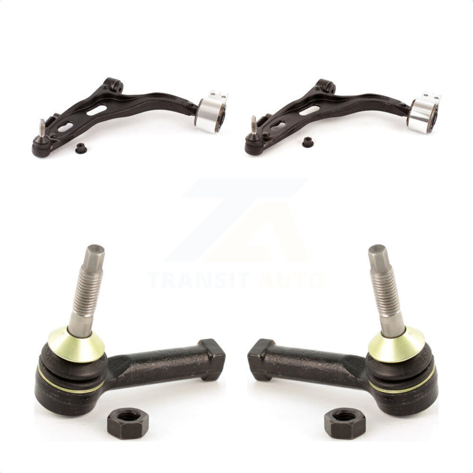 Front Suspension Control Arm Assembly And Tie Rod End Kit For 2005-2007 Ford Five Hundred Freestyle Mercury Montego KTR-102902 by TOR