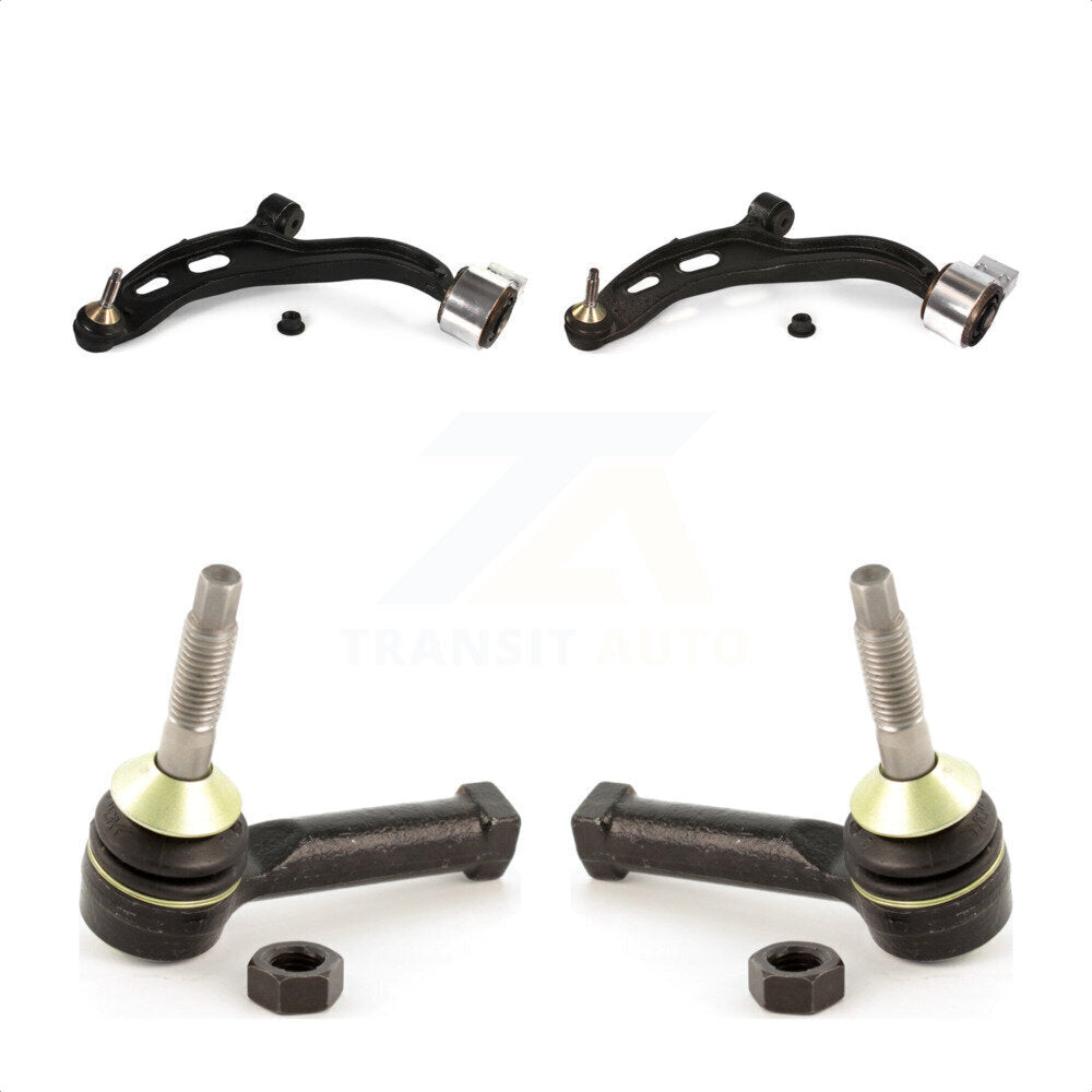 Front Suspension Control Arm Assembly And Tie Rod End Kit For Ford Taurus Flex Lincoln MKS MKT KTR-102911 by TOR