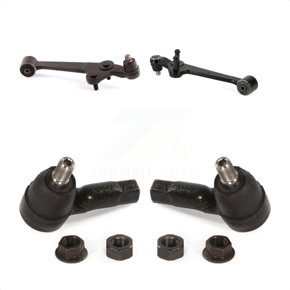 Front Suspension Control Arm Assembly And Tie Rod End Kit For 2003-2005 Kia Rio KTR-102929 by TOR