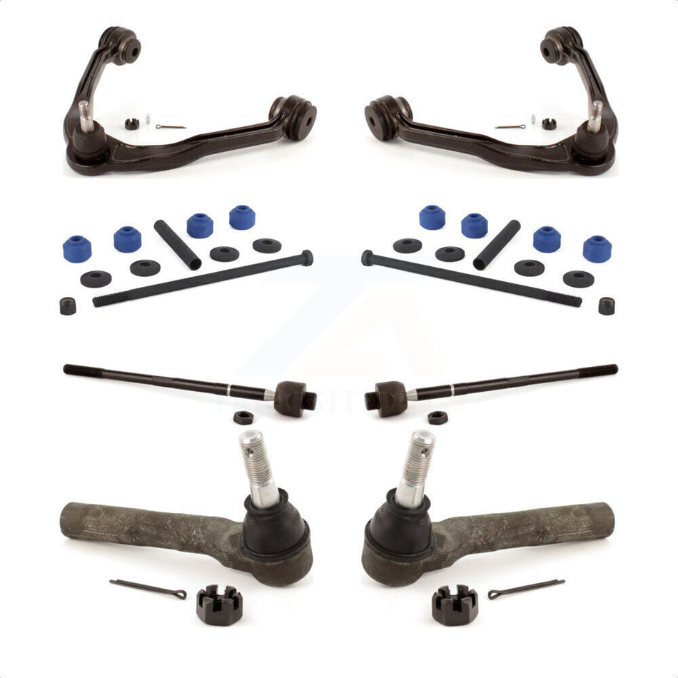 Front Suspension Control Arm And Ball Joint Assembly Steering Tie Rod End Stabilizer Bar Link Kit For Chevrolet Express 1500 2500 GMC Savana KTR-102976 by TOR