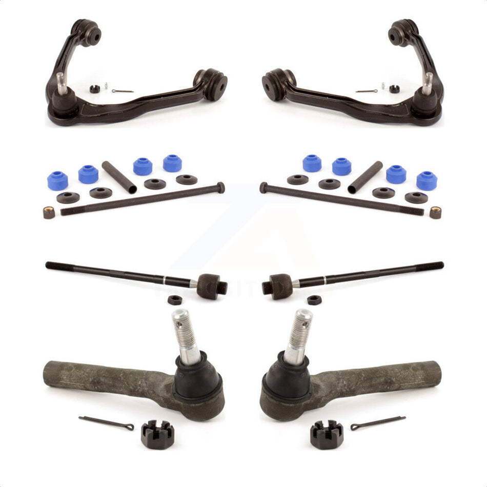 Front Suspension Control Arm And Ball Joint Assembly Steering Tie Rod End Stabilizer Bar Link Kit For Chevrolet Express 1500 2500 GMC Savana KTR-102983 by TOR