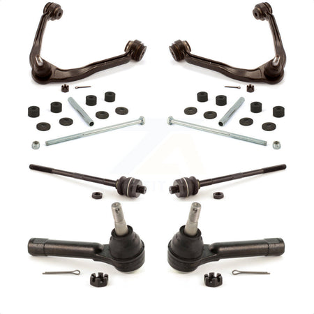 Front Suspension Control Arm & Ball Joint Assembly Steering Tie Rod End Link Kit For Chevrolet Silverado 1500 GMC Tahoe Sierra Suburban Yukon Avalanche XL Cadillac Classic Escalade ESV EXT KTR-102987 by TOR