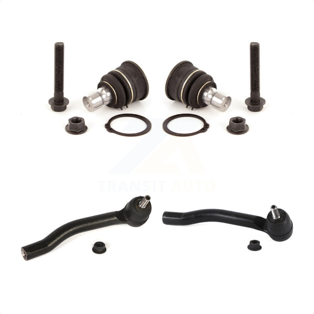 Front Suspension Ball Joint And Tie Rod End Kit For Nissan Juke LEAF KTR-103000 by TOR