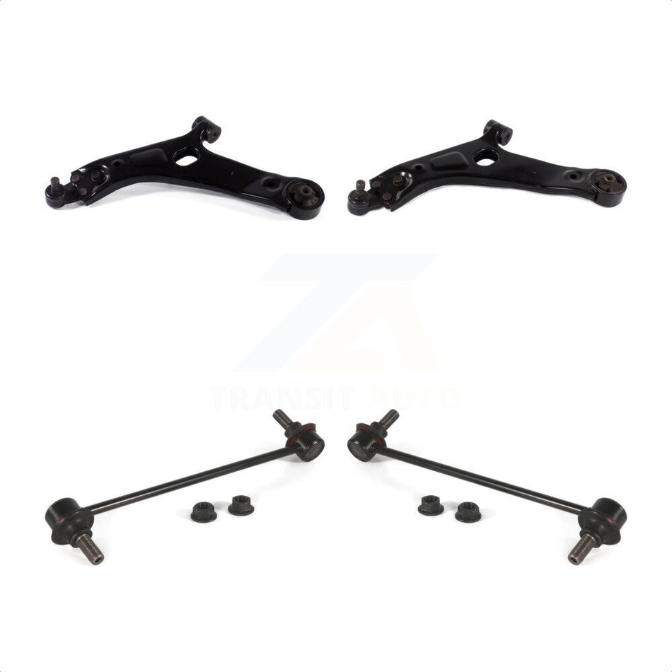 Front Suspension Control Arm And Ball Joint Assembly Stabilizer Bar Link Kit For Kia Sportage Hyundai Tucson KTR-103065 by TOR