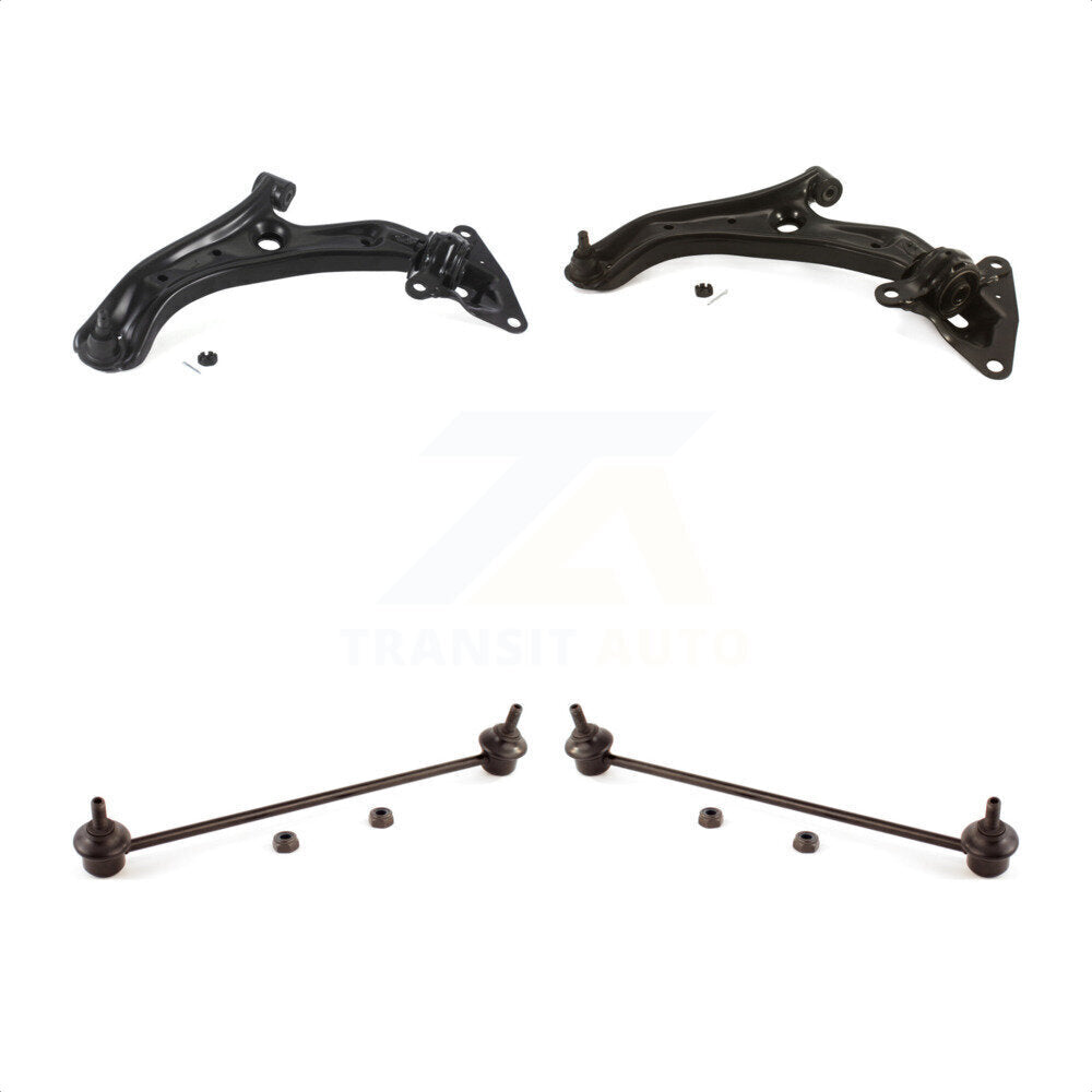 Front Suspension Control Arm And Ball Joint Assembly Stabilizer Bar Link Kit For Honda Fit Insight KTR-103079 by TOR