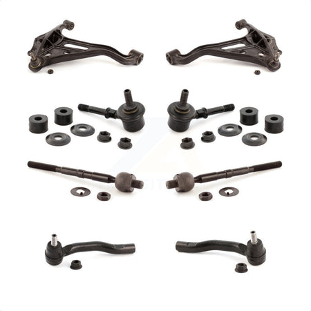 Front Suspension Control Arm And Ball Joint Assembly Steering Tie Rod End Stabilizer Bar Link Kit (8Pc) For Suzuki XL-7 Grand Vitara KTR-103234 by TOR