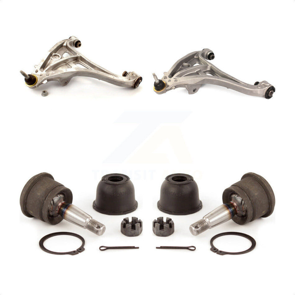 Front Suspension Control Arms And Upper Ball Joints Kit For 2004-2004 Ford F-150 Heritage 11th Digit Of Vin Is K N or F KTR-103334 by TOR