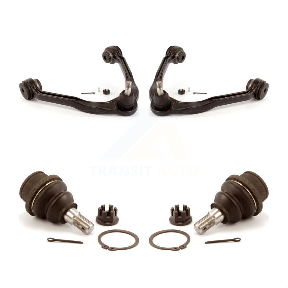 Front Suspension Control Arms And Lower Ball Joints Kit For Chevrolet Silverado 1500 GMC Tahoe Sierra Suburban Yukon Avalanche XL Cadillac Express Classic Escalade 2500 Savana ESV EXT KTR-103346 by TOR