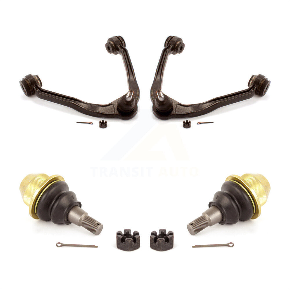 Front Suspension Control Arms And Lower Ball Joints Kit For 2000 GMC Yukon 5.7L KTR-103348 by TOR