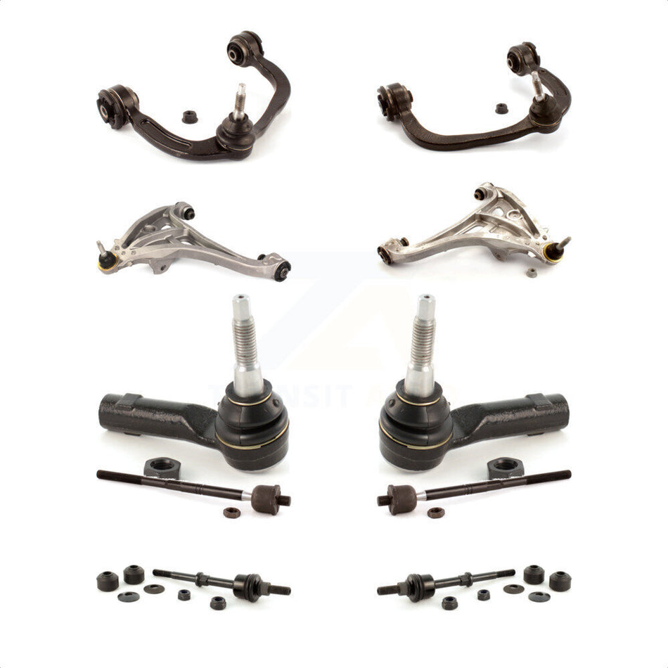 Front Control Arms Assembly And Lower Ball Joints Tie Rods Link Sway Bar Suspension Kit (10Pc) For Ford F-150 Lincoln Mark LT RWD KTR-103525 by TOR