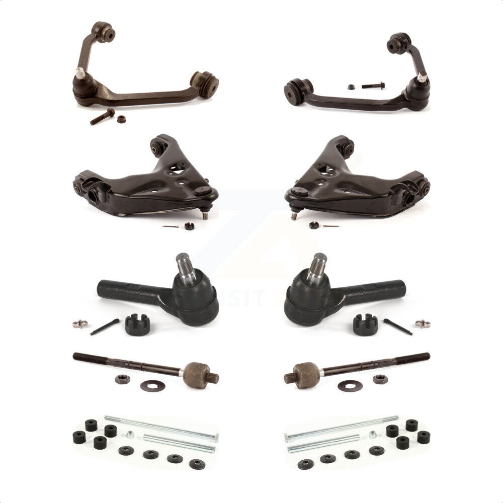 Front Control Arms Assembly And Lower Ball Joints Tie Rods Link Sway Bar Suspension Kit (10Pc) For Ford Explorer Sport Trac KTR-103540 by TOR