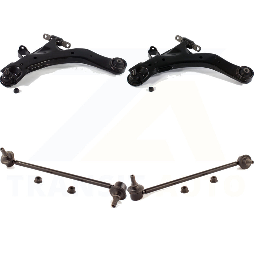 Front Suspension Control Arm And Ball Joint Assembly Stabilizer Bar Link Kit For 2003-2008 Hyundai Tiburon KTR-104028 by TOR