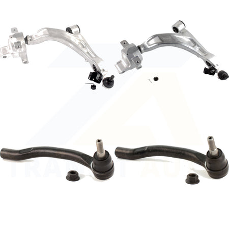 Front Suspension Control Arm Assembly And Tie Rod End Kit For INFINITI FX37 QX70 KTR-104031 by TOR