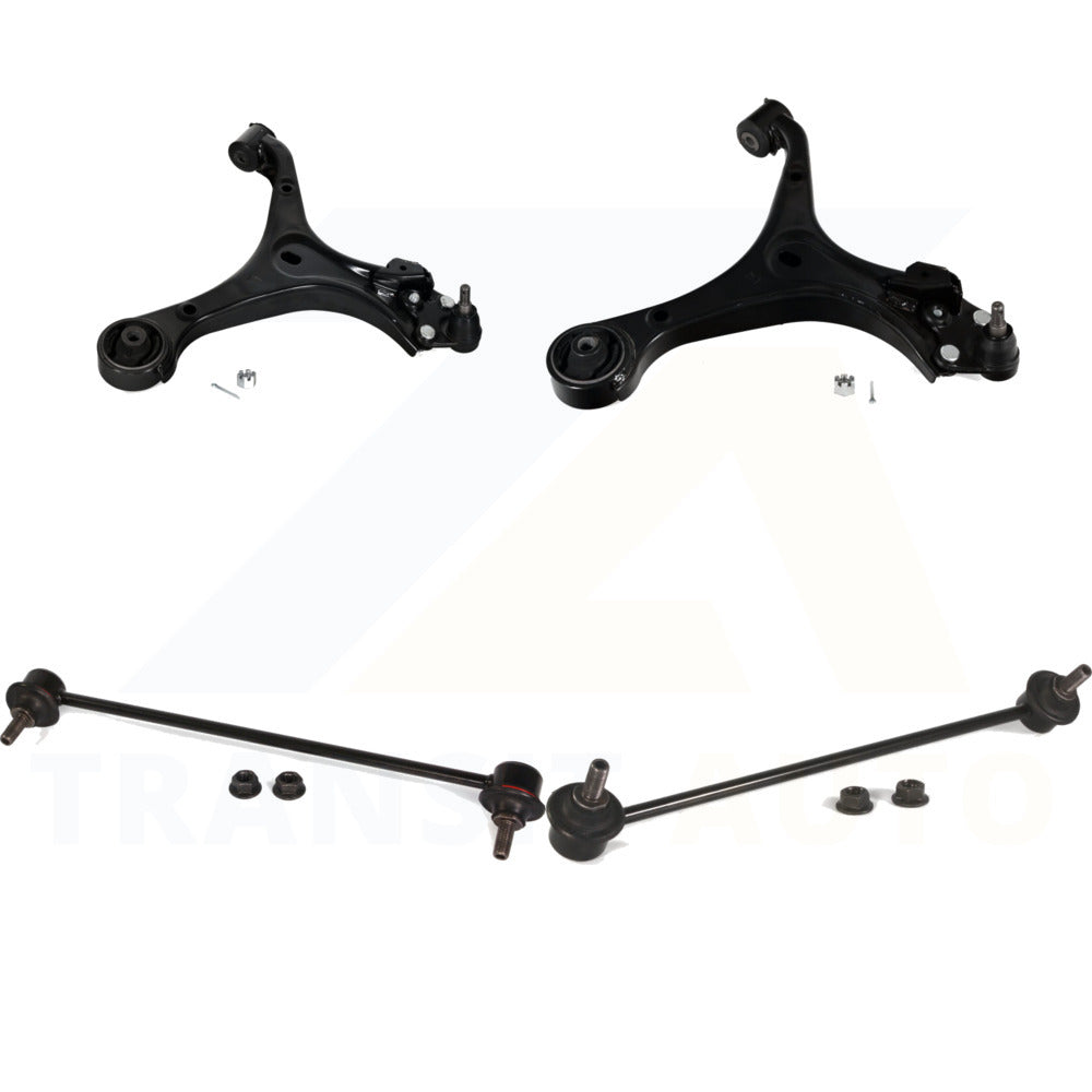 Front Suspension Control Arm And Ball Joint Assembly Stabilizer Bar Link Kit For Honda Civic Acura ILX KTR-104095 by TOR