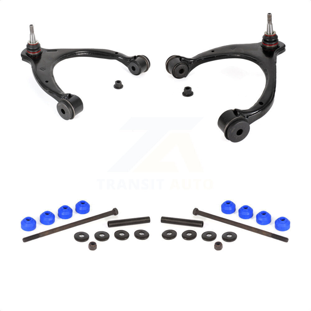 Front Suspension Control Arm & Ball Joint Assembly Link Kit For Chevrolet Silverado 1500 GMC Sierra Tahoe Yukon Cadillac XL Suburban Escalade ESV LD Limited With Aluminum Steering Knuckles KTR-104106 by TOR