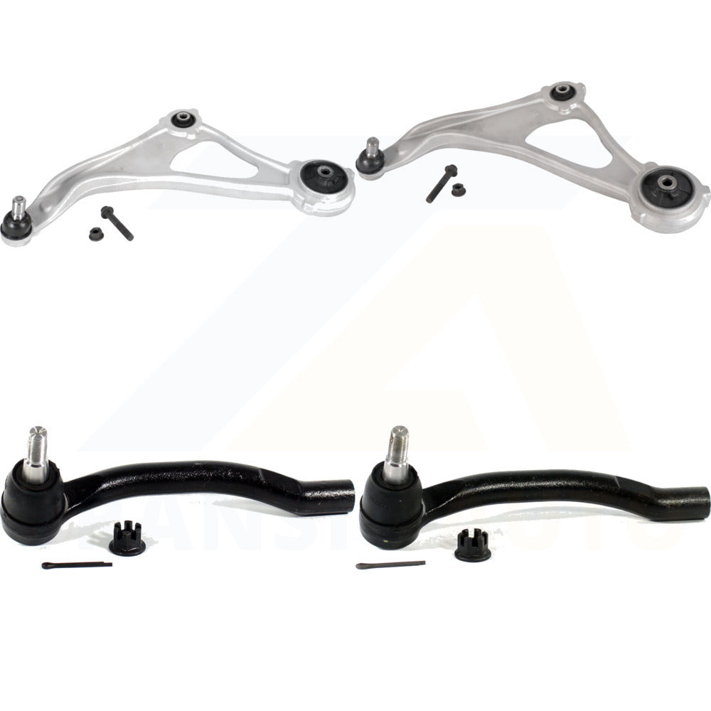 Front Suspension Control Arm Assembly And Tie Rod End Kit For Nissan Altima Maxima KTR-104117 by TOR