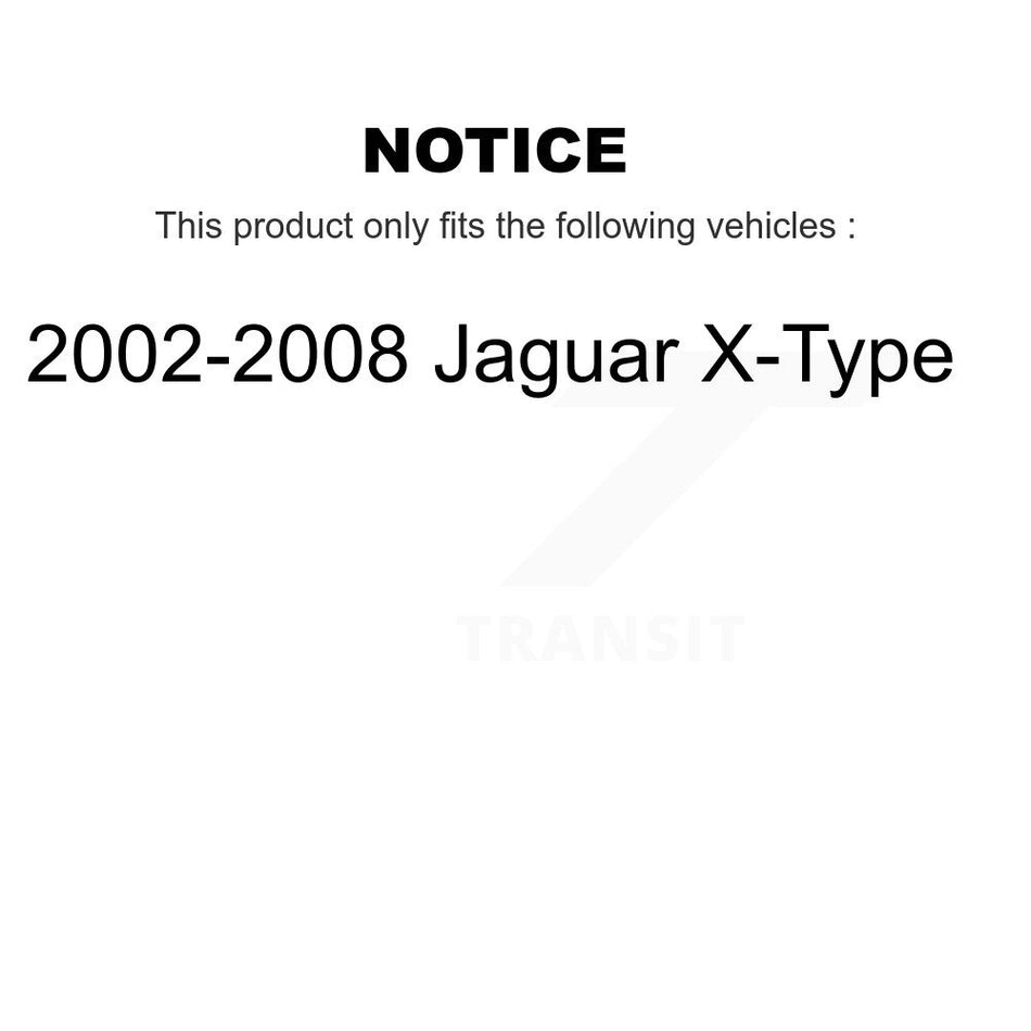 Front Wheel Bearing Pair For 2002-2008 Jaguar X-Type K70-100536