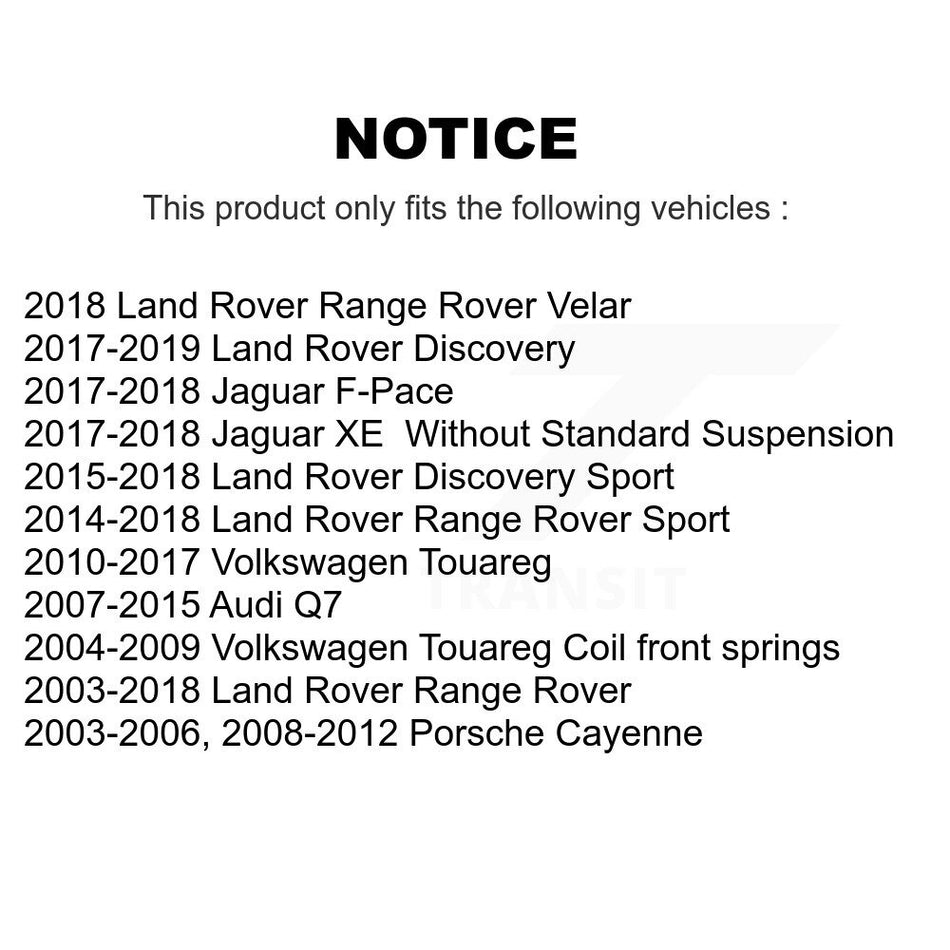 Rear Wheel Bearing Pair For Land Rover Range Audi Q7 Sport Volkswagen Touareg Porsche Cayenne Jaguar Discovery F-Pace XE Velar K70-101058