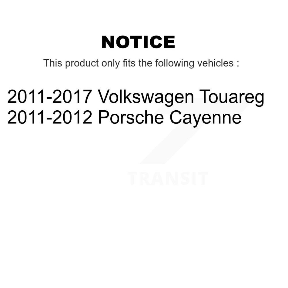 Front Rear Wheel Bearing And Hub Assembly Kit For Volkswagen Touareg Porsche Cayenne K70-101803