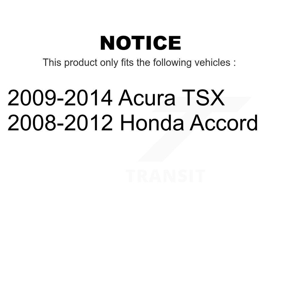 Front Suspension Control Arm And Ball Joint Assembly Link Kit For Honda Accord Acura TSX K72-100104