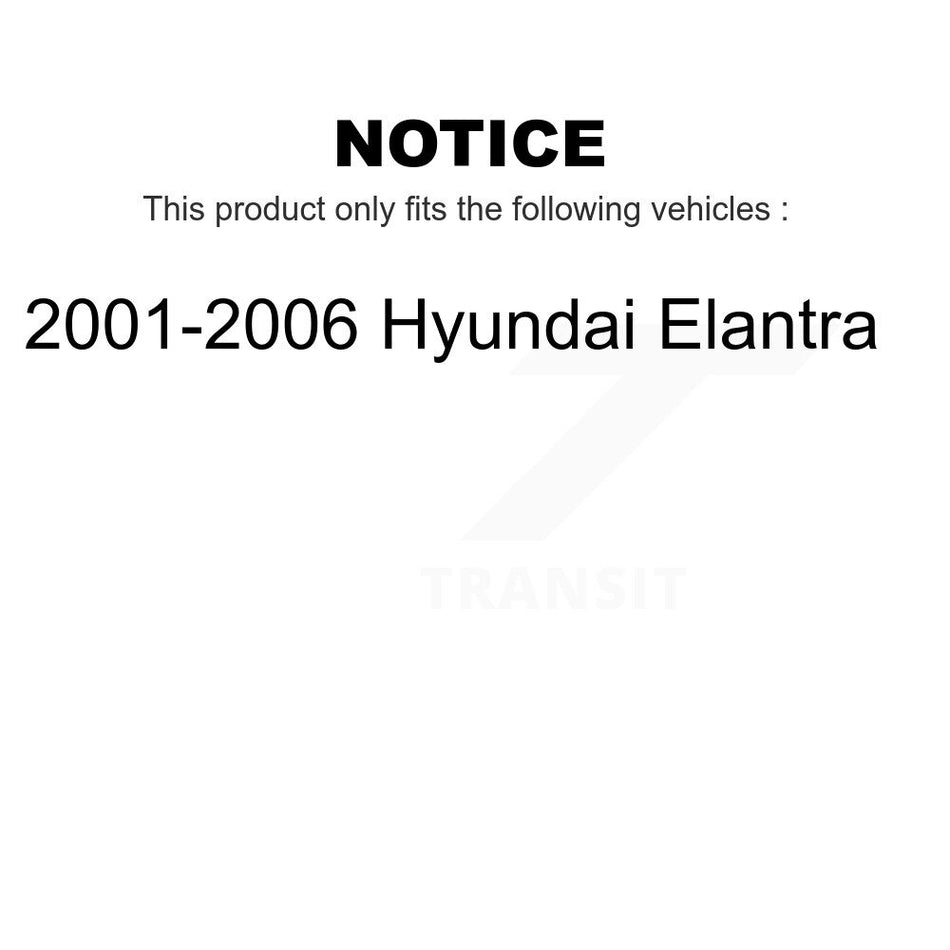 Front Suspension Link Pair For 2001-2006 Hyundai Elantra K72-100278