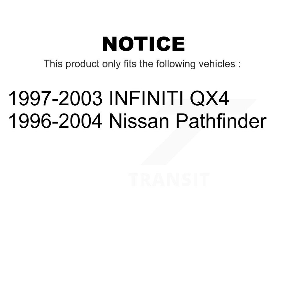 Front Suspension Link Pair For Nissan Pathfinder Infiniti QX4 INFINITI K72-100282