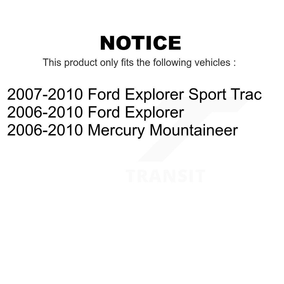 Rear Suspension Link Pair For Ford Explorer Sport Trac Mercury Mountaineer K72-100334